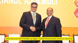 India ISA presidency 2024