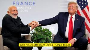 India U.S. strategic partnership Trump