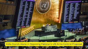 India opposes Pakistan arms control proposal
