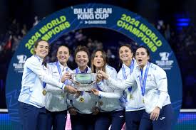 Italy Billie Jean King Cup victory