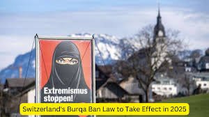 Switzerland burqa ban law 2025