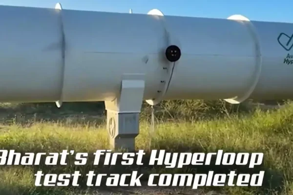 Hyperloop test track IIT Madras