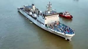 Indian Navy survey vessel INS Nirdeshak