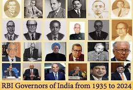 RBI Governors India history and roles
