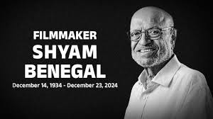 Shyam Benegal contributions to Indian cinema Shyam Benegal contributions to Indian cinema