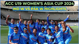 Women's U19 T20 Asia Cup 2024 winner