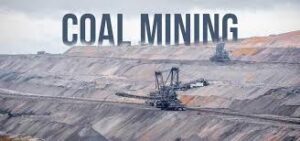 Coal mining industry in Dhanbad