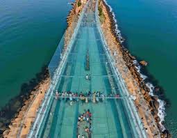 India first glass bridge Kanyakumari