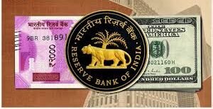 RBI forex intervention India 2024