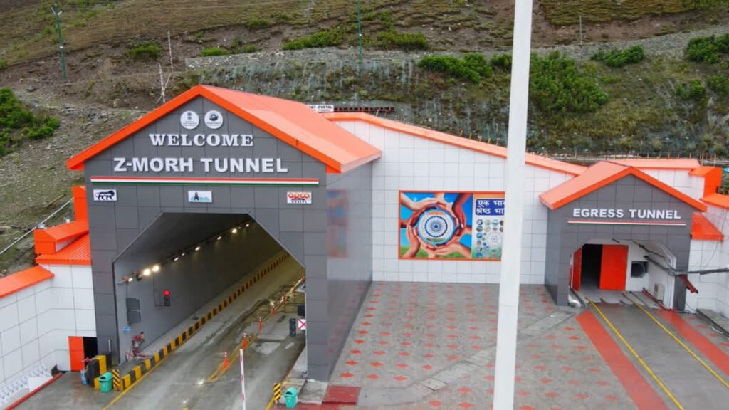 Z-Morh Tunnel Kashmir Ladakh connectivity