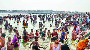 Fecal bacteria in Ganga Prayagraj
