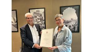 Noel Tata honorary doctorate