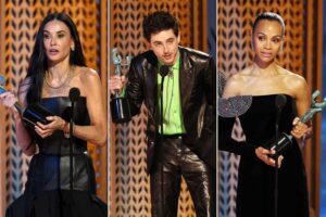 SAG Awards 2025 winners list