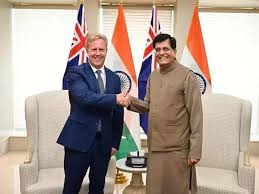 India New Zealand trade agreement