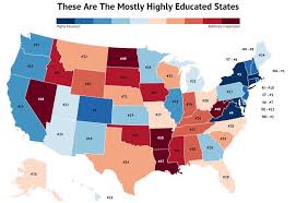 top educated states USA