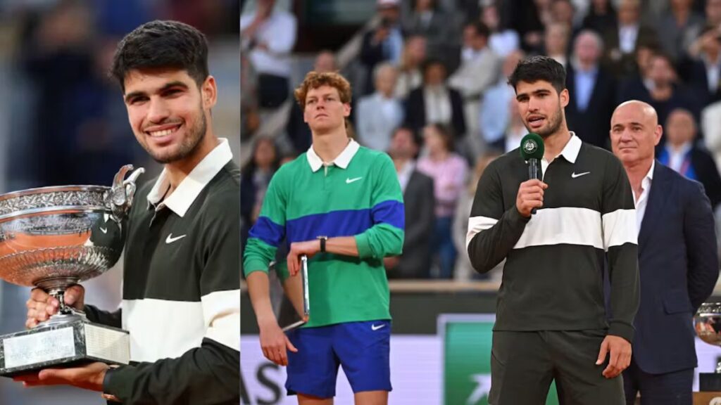 Carlos Alcaraz French Open win