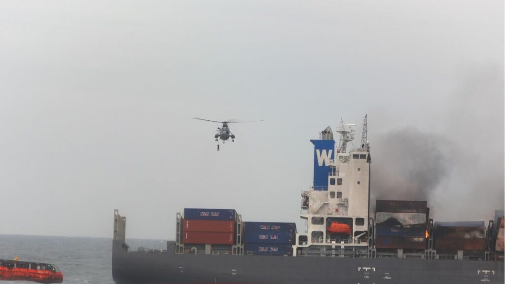 Indian Navy salvage operation