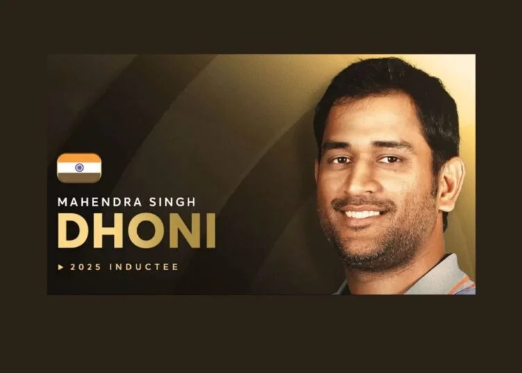 MS Dhoni ICC Hall of Fame
