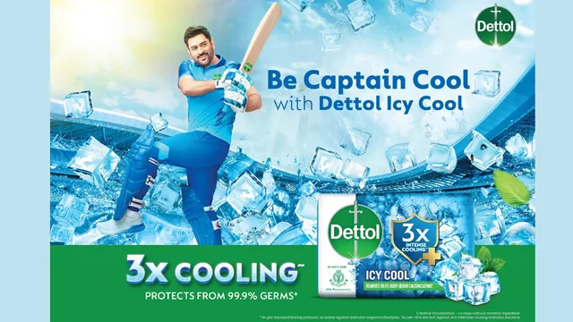 MS Dhoni Dettol brand ambassador