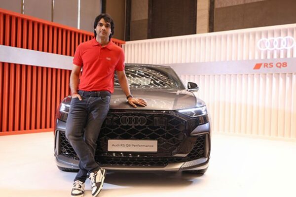 Neeraj Chopra Audi India partnership