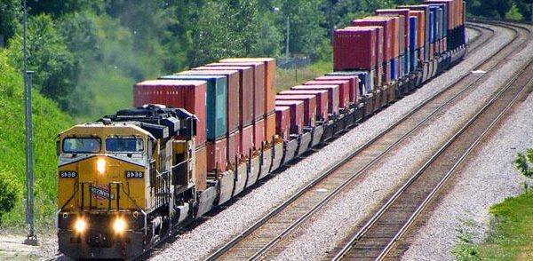 Kashmir cherry cargo train