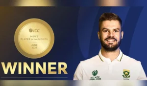 ICC player awards June 2025