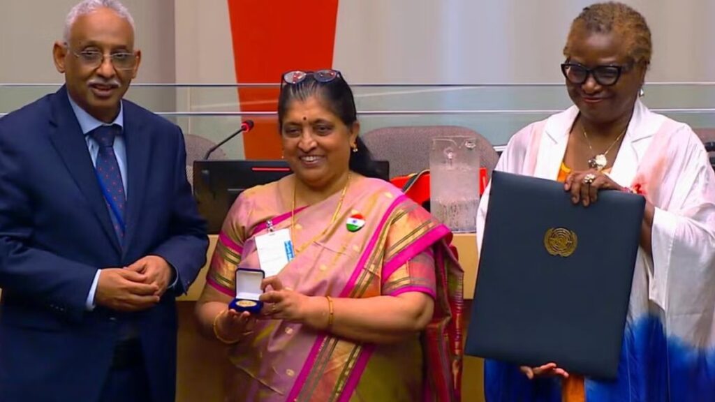 UN Population Award 2025 winner