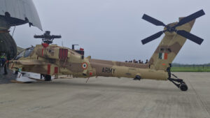 Indian Army Apache helicopter induction