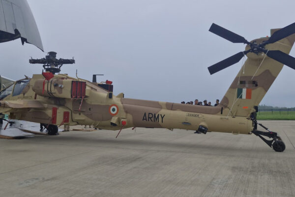 Indian Army Apache helicopter induction