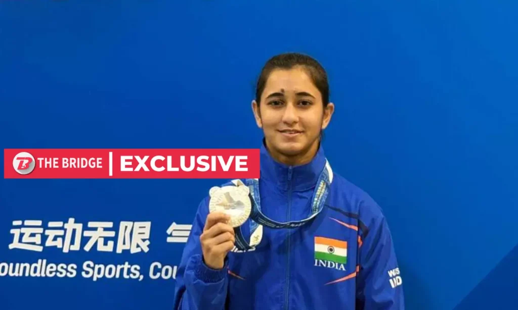 Namrata Batra Wushu medal