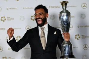 Mohamed Salah PFA award history