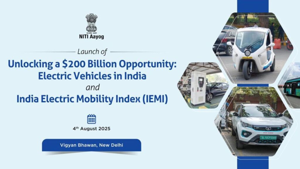 NITI Aayog EV Report 2025