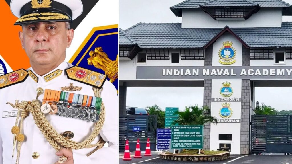 Vice Admiral Manish Chadha Takes Charge of Indian Naval Academy