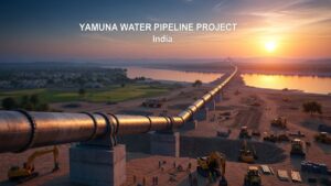 Yamuna water pipeline project Rajasthan