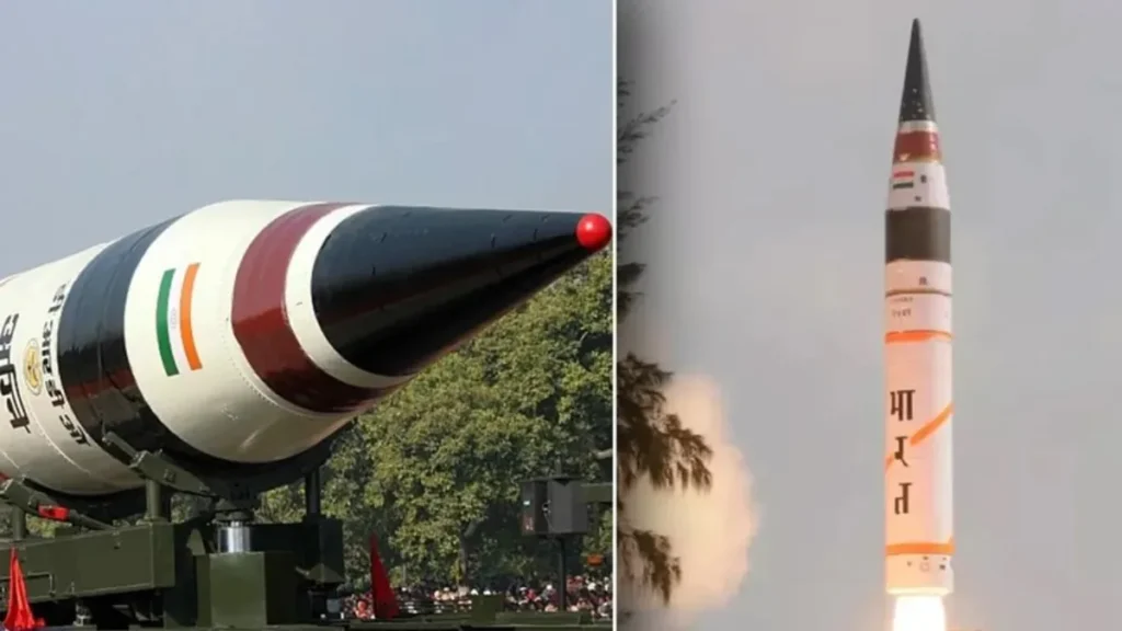 Agni 5 missile test 2025