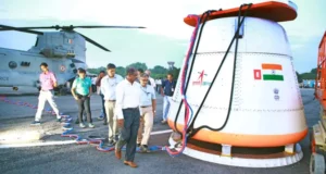 ISRO Gaganyaan air drop test