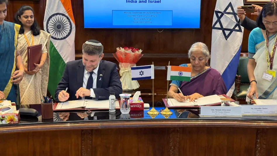 India Israel investment agreement 2025