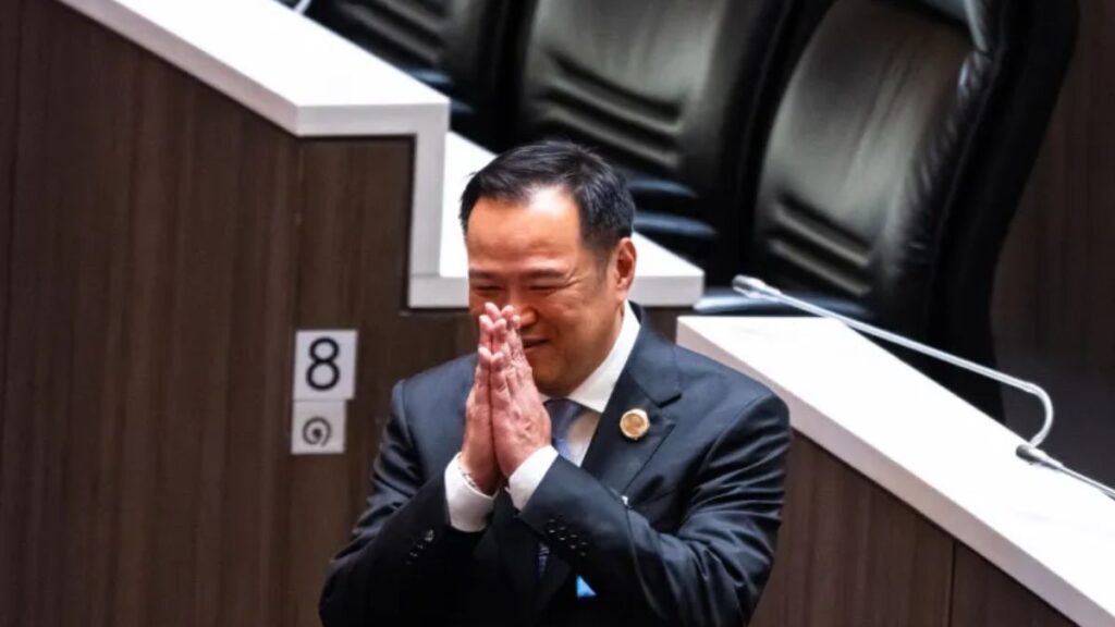 Anutin Charnvirakul Thailand PM