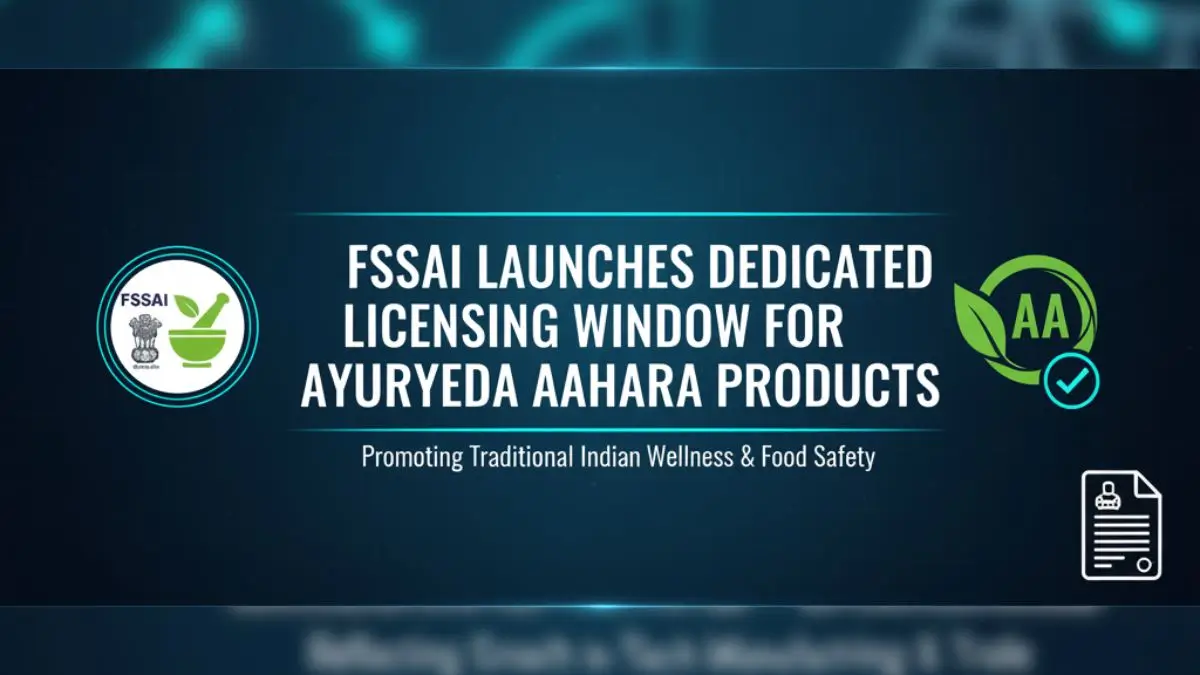 FSSAI Ayurveda Aahara licensing