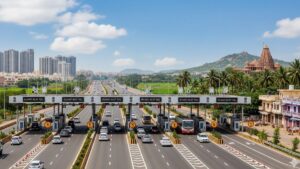 India multi-lane tolling system