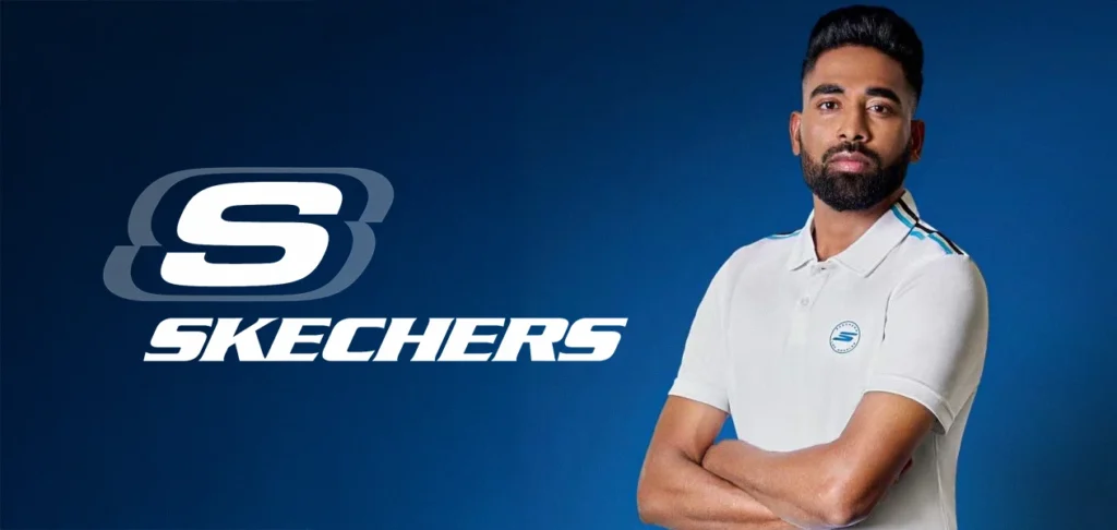 Mohammed Siraj Joins Skechers India