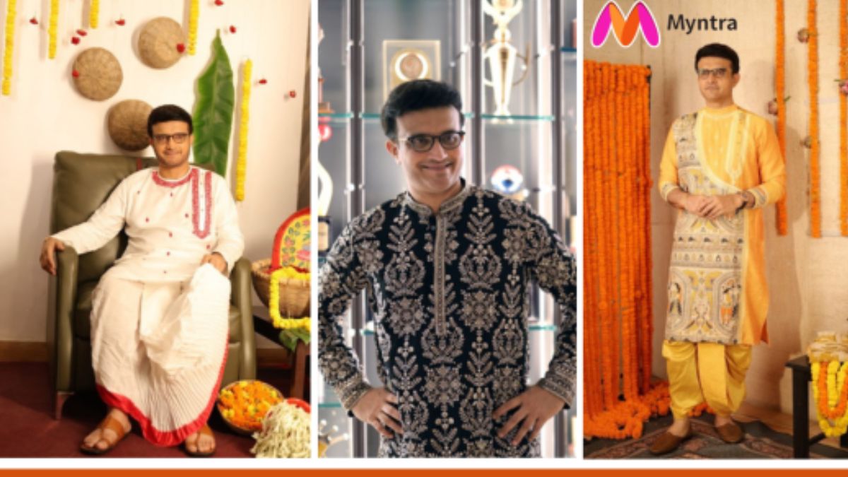 Sourav Ganguly ethnic wear