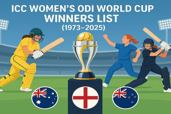 ICC Women’s Cricket World Cup winners list