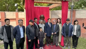 Rabindranath Tagore Bust Unveiling in Beijing