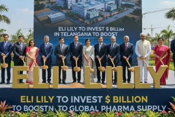 Eli Lilly $1 Billion Telangana Investment