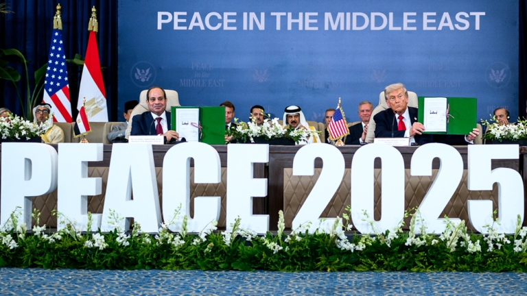 Gaza ceasefire declaration 2025