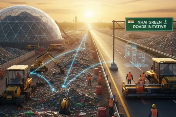 NHAI Municipal Waste Road Initiative