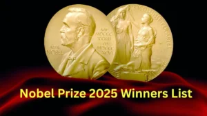 Nobel Prize 2025 announcements