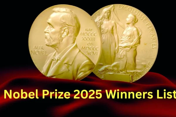 Nobel Prize 2025 announcements
