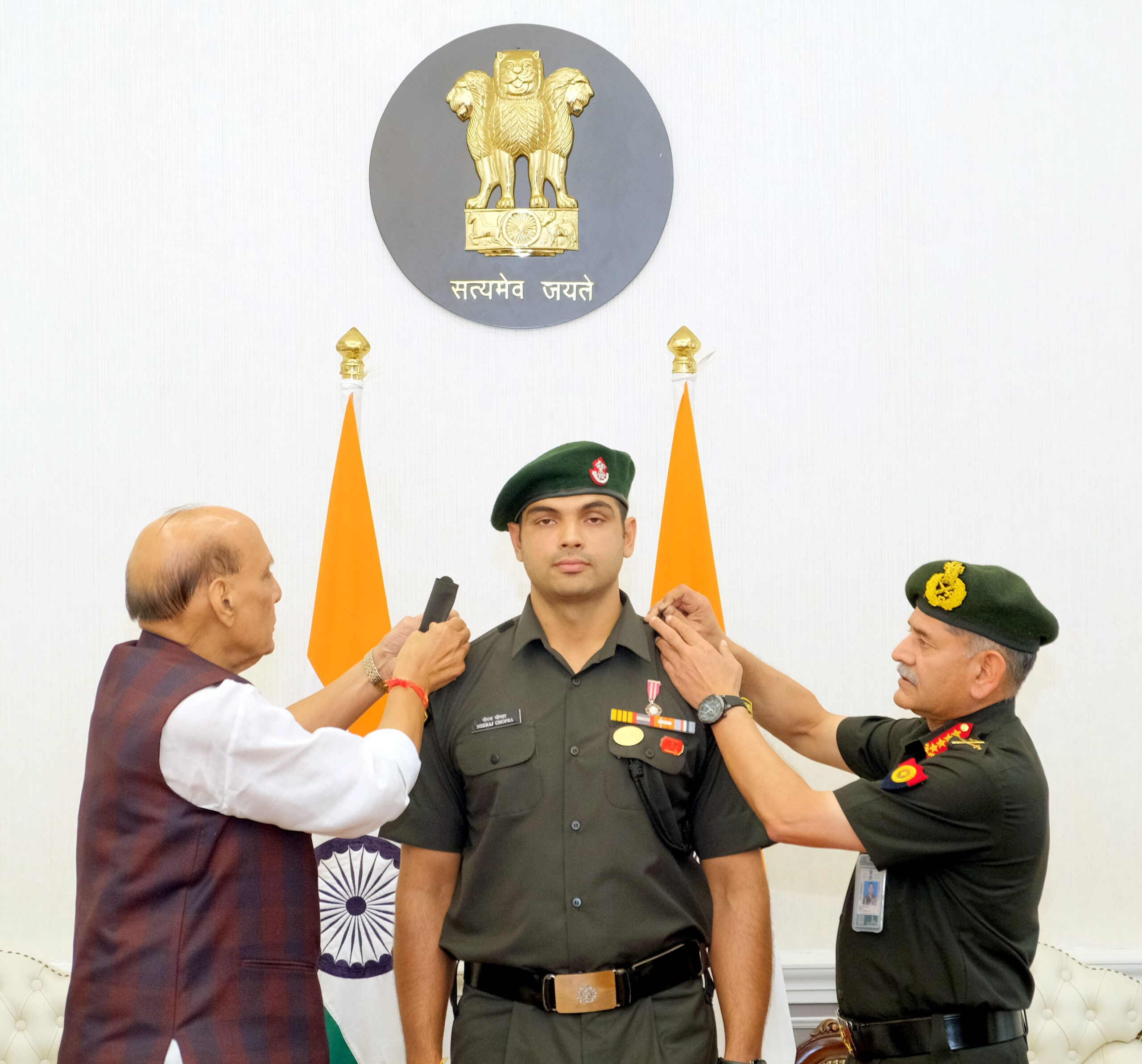 Neeraj Chopra Lieutenant Colonel Honorary Rank